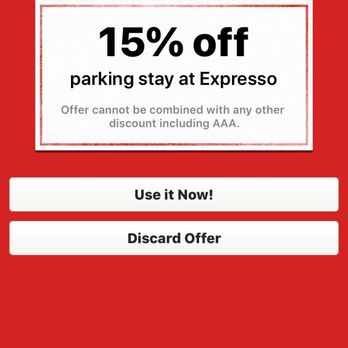 Expresso Parking - Check in on Yelp for 15% off - Parking Near Me - Oakland, California Expresso Parking - Check in on Yelp for 15% off - Parking Near Me - Oakland, California