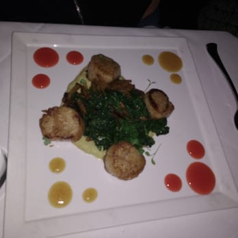 manna - Pan seared scallops. - New American Near Me - Wilmington, North Carolina