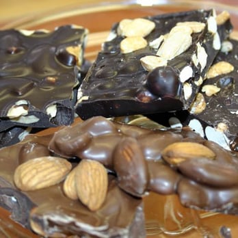 Sweet Cascades - Nut bark -- from their website. - Desserts Near Me - Ellicott City, Maryland