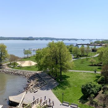 Cafe 44 - View from the balcony - American Near Me - Alexandria, Virginia