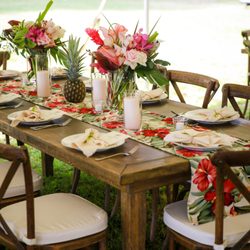 Chef Leo Kauai - Caterer: Chef Leo Kauai
Venue: Waimea Plantation Cottages
Coordinator: Tie the Knot Hawaii
Photographer: Emily Helen Photography