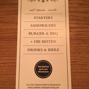 I'm Irish - Irish Pub Near Me - Rosenheim, BY