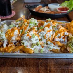 Filthy Fries with Shrimp