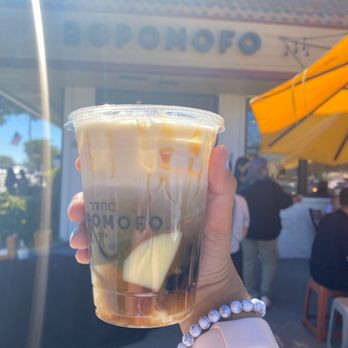 Bopomofo Cafe - Brown Sugar Pudding Milk Tea - Bubble Tea Near Me - San Gabriel, California