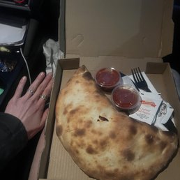 Supreme Calzone larger than my head