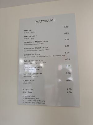 Menu photo 6 Matcha Me Columbus, OH