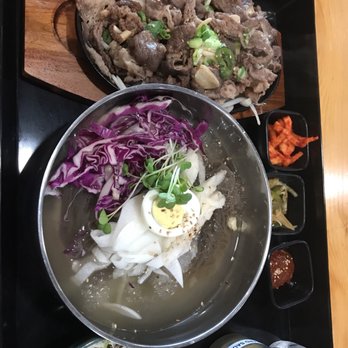 Hancook - Nangmyun and chaldol combo. - Korean Near Me - Oakland, California Hancook - Nangmyun and chaldol combo. - Korean Near Me - Oakland, California
