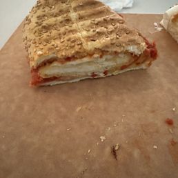 Chicken parm panini