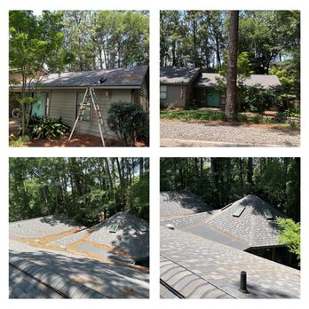 DMR - Client asked to have rooftop maintenance! Had 6 full 55 gallon trash bags full of leaves/pine needles. - Handyman Near Me - Foley, Alabama DMR - Client asked to have rooftop maintenance! Had 6 full 55 gallon trash bags full of leaves/pine needles. - Handyman Near Me - Foley, Alabama
