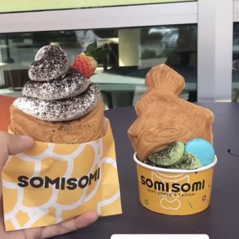 Somisomi - Milk and oreo / matcha - Desserts Near Me - Cupertino, California Somisomi - Milk and oreo / matcha - Desserts Near Me - Cupertino, California
