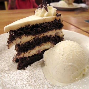 Speisekammer - Black Forest Cake with Vanilla Ice Cream $6 - German Near Me - Alameda, California