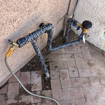 Code Blue Plumbing - Our lovely new AND dry water faucet! - Plumbing Near Me - Tucson, Arizona