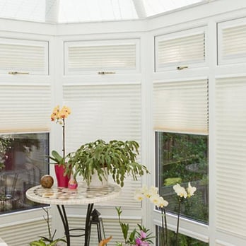 Conservatory Blinds - The neatest fitting pleated conservatory blinds in the UK - Shades & Blinds Near Me - Epsom, SRY