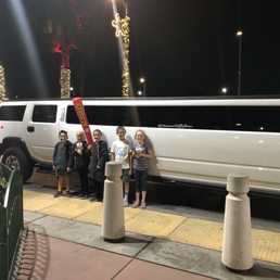 The hummer limo picking us up from knotts The hummer limo picking us up from knotts