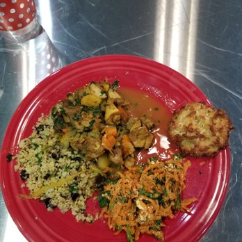 Cooking With Nicole - Tagine chicken, olive couscous, harissa carrot salad and saffron macaroons. Soooo tasty! - Cooking Classes Near Me Cooking With Nicole - Tagine chicken, olive couscous, harissa carrot salad and saffron macaroons. Soooo tasty! - Cooking Classes Near Me