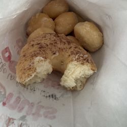 Best Donuts - Cinnamon glazed and a dozen donut holes