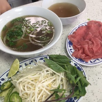 Pho King - Pho tai with beef on the side - Vietnamese Near Me - Oakland, California Pho King - Pho tai with beef on the side - Vietnamese Near Me - Oakland, California