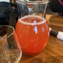 Carafe of Strawberry Mimosa