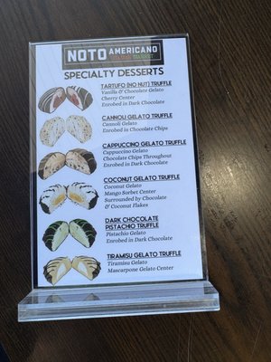 Menu photo 1 Noto Americano Southington, CT Menu photo 1 Noto Americano Southington, CT