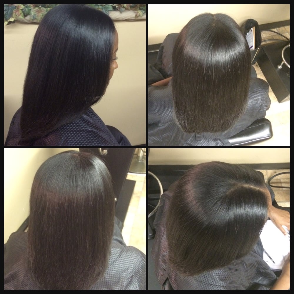 Silk Out On Natural Hair Yelp