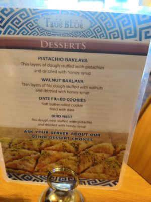 Menu photo 1 True Blue Emmaus, PA