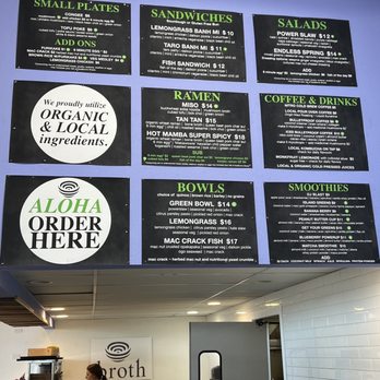 Broth Cafe at Alive & Well - Menu 11/2022 - Juice Bars & Smoothies Near Me - Kahului, Hawaii Broth Cafe at Alive & Well - Menu 11/2022 - Juice Bars & Smoothies Near Me - Kahului, Hawaii