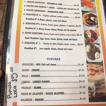 Dona Carmen Pupuseria - Menu - Salvadoran Near Me - Fort Worth, Texas Dona Carmen Pupuseria - Menu - Salvadoran Near Me - Fort Worth, Texas