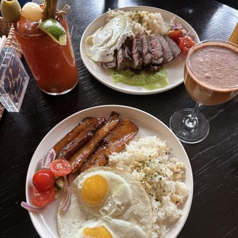 Pamana - Silog Plate w Pork Belly x Steak and Eggs Breakfast Plate - Breakfast & Brunch Near Me - Portland, Oregon Pamana - Silog Plate w Pork Belly x Steak and Eggs Breakfast Plate - Breakfast & Brunch Near Me - Portland, Oregon