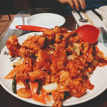 Sunny Dragon Restaurant - kkan-pun-sae-woo ; sweet and spicy shrimps - Korean Near Me - Thornhill, Ontario