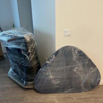 Next Moving Company - Photo of wrapped furnitures. - Movers Near Me - Pasadena, California
