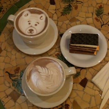 Cocola Bakery - Banana hot chocolate and hazelnut cake! - Bakeries Near Me - San Jose, California