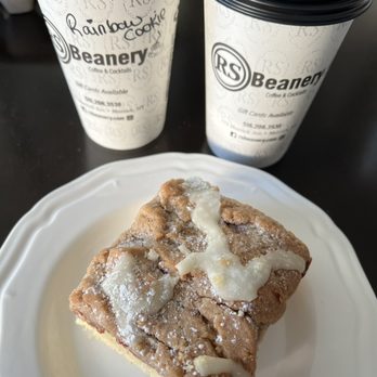 RS Beanery Coffee & Cocktails - Rainbow Cookie Latte, Chai Latte, Raspberry Crumb Cake - Coffee & Tea Near Me - Merrick, New York RS Beanery Coffee & Cocktails - Rainbow Cookie Latte, Chai Latte, Raspberry Crumb Cake - Coffee & Tea Near Me - Merrick, New York