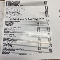 Hong Kong - Updated menu with prices 2024