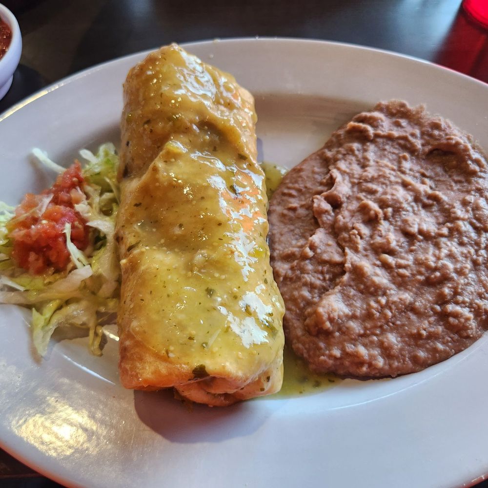 Jose's Cantina - Portobello chimichanga, vegan - Mexican Near Me - St. Ignace, Michigan Jose's Cantina - Portobello chimichanga, vegan - Mexican Near Me - St. Ignace, Michigan