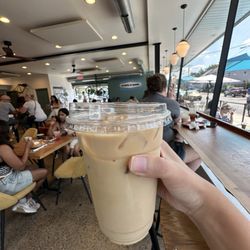 Gravel and Grind - Pineapple under the sea iced latte
