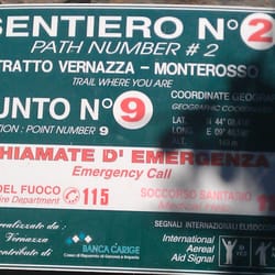 Sentiero Monterosso - Vernazza