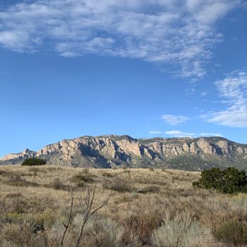 Michial M Emery Bear Canyon Trailhead - View of the mountains from the trail - Hiking Near Me - Albuquerque, New Mexico