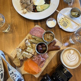 Frothy Monkey - Lunch spread - Coffee & Tea Near Me - Chattanooga, Tennessee