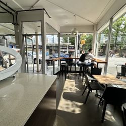 Sunny corner window seat