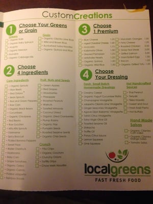 Menu photo 7 Local Greens - Solana Beach Solana Beach, CA