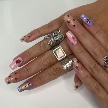 Medusa Salon - 21st birthday nails! - Hair Salons Near Me - Huntington Beach, California Medusa Salon - 21st birthday nails! - Hair Salons Near Me - Huntington Beach, California