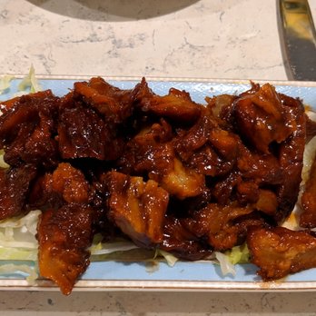 Zen Garden - Vegetarian Roast Pork, aka char siu. Sauce is on point. - Vegetarian Near Me - Great Neck, New York Zen Garden - Vegetarian Roast Pork, aka char siu. Sauce is on point. - Vegetarian Near Me - Great Neck, New York