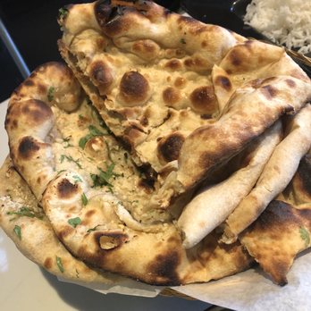 Spice Lounge - Garlic Naan - Indian Near Me - San Diego, California