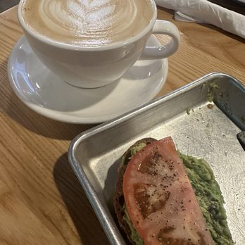 Race Street Coffee - Vanilla latte and avocado toast - Coffee & Tea Near Me - Fort Worth, Texas Race Street Coffee - Vanilla latte and avocado toast - Coffee & Tea Near Me - Fort Worth, Texas