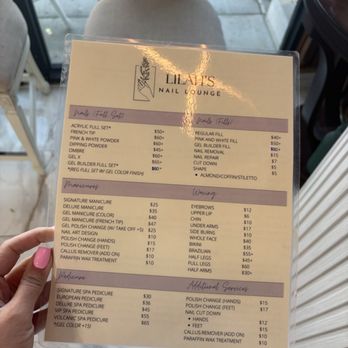 Lilah's Nail Lounge - Current pricing as of 10/15/2025 - Nail Salons Near Me - Beaumont, California