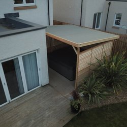 J M K Joiners - external custiom build wooden gazeebo