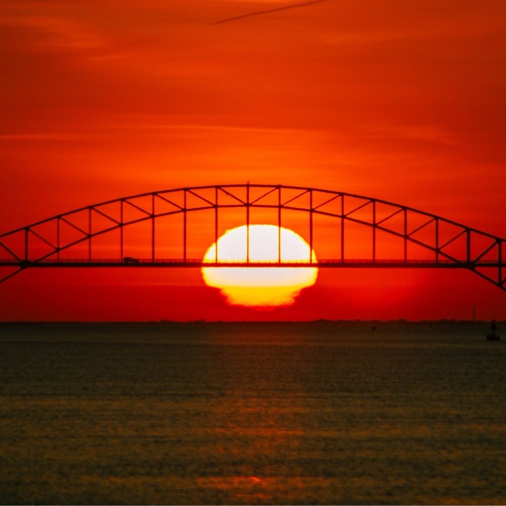 Robert Moses State Park - Sunset over the bridge - Parks Near Me - Babylon, New York Robert Moses State Park - Sunset over the bridge - Parks Near Me - Babylon, New York