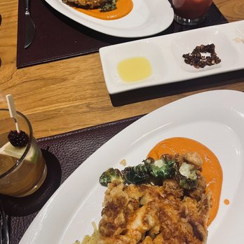 Vast - Fried cauliflower in romesco sauce - American Near Me - Oklahoma City, Oklahoma Vast - Fried cauliflower in romesco sauce - American Near Me - Oklahoma City, Oklahoma