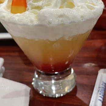 Rockafella's Restaurant - Candy Corn-Tini! Yum! - American Near Me - Salem, Massachusetts
