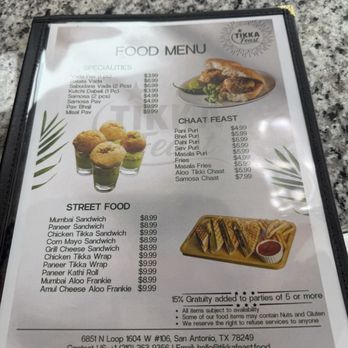 Tikka Feast - Food menu - Indian Near Me - San Antonio, Texas Tikka Feast - Food menu - Indian Near Me - San Antonio, Texas
